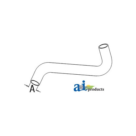 A & I Products Radiator Hose, Bottom 16" x3" x3" A-1424533M2